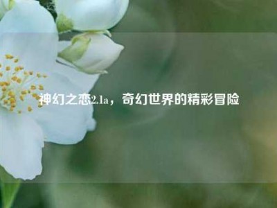 神幻之恋2.1a,奇幻世界的精彩冒险