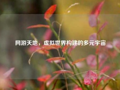 网游天地,虚拟世界构建的多元宇宙