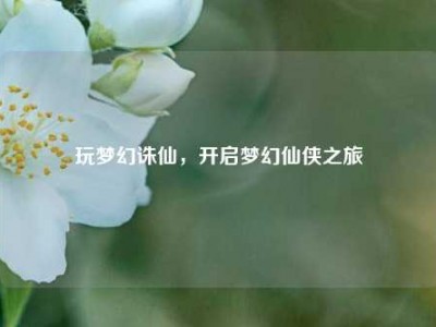 玩梦幻诛仙,开启梦幻仙侠之旅