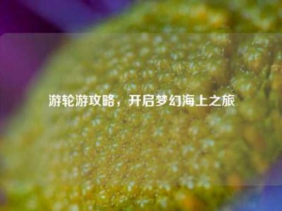 游轮游攻略，开启梦幻海上之旅
