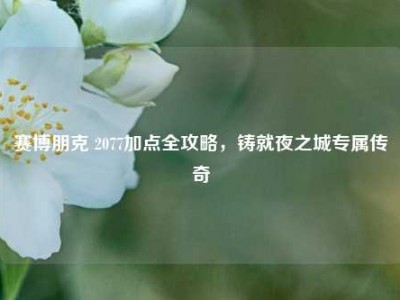 赛博朋克 2077加点全攻略,铸就夜之城专属传奇