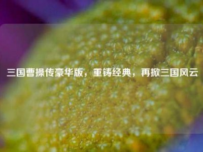 三国曹操传豪华版，重铸经典，再掀三国风云