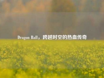 Dragon Ball，跨越时空的热血传奇