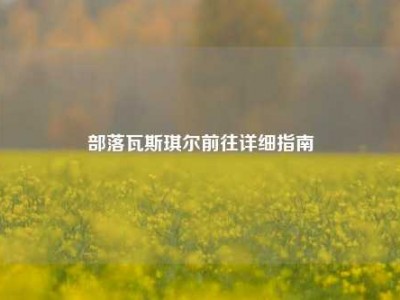 部落瓦斯琪尔前往详细指南