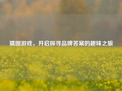 猜图游戏，开启探寻品牌答案的趣味之旅