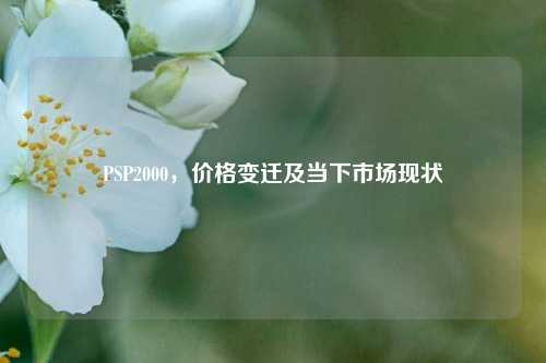 PSP2000,价格变迁及当下市场现状