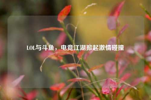 LOL与斗鱼,电竞江湖掀起激情碰撞