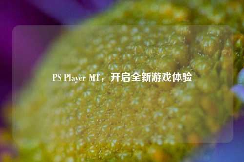 PS Player MT，开启全新游戏体验